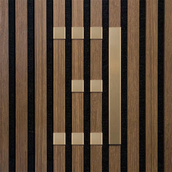 Tal til akustikpanel Messing 3