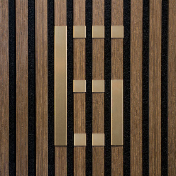 Tal til akustikpanel Messing 6