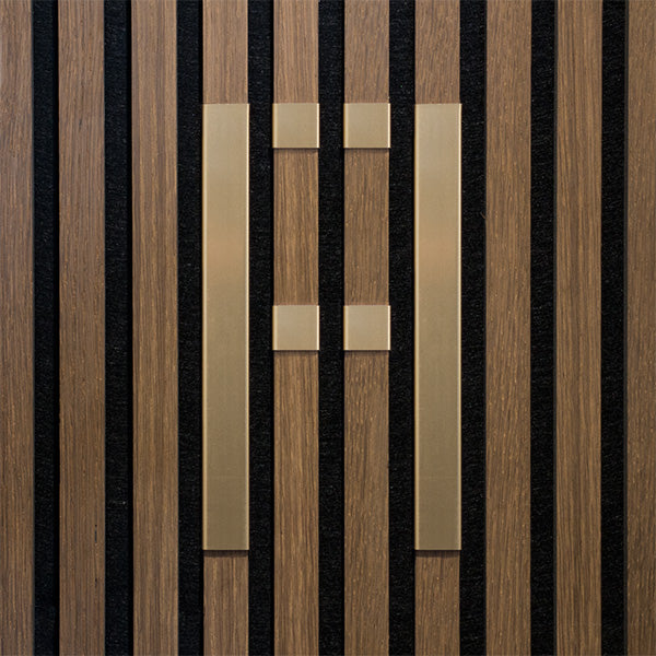 Bogstav til akustikpanel Messing A