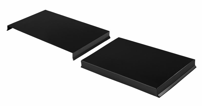 Murkrone / Sternkapsel – Slutmuffe – 0,6 × 340 × 225 mm – Sort aluminium RAL 9005