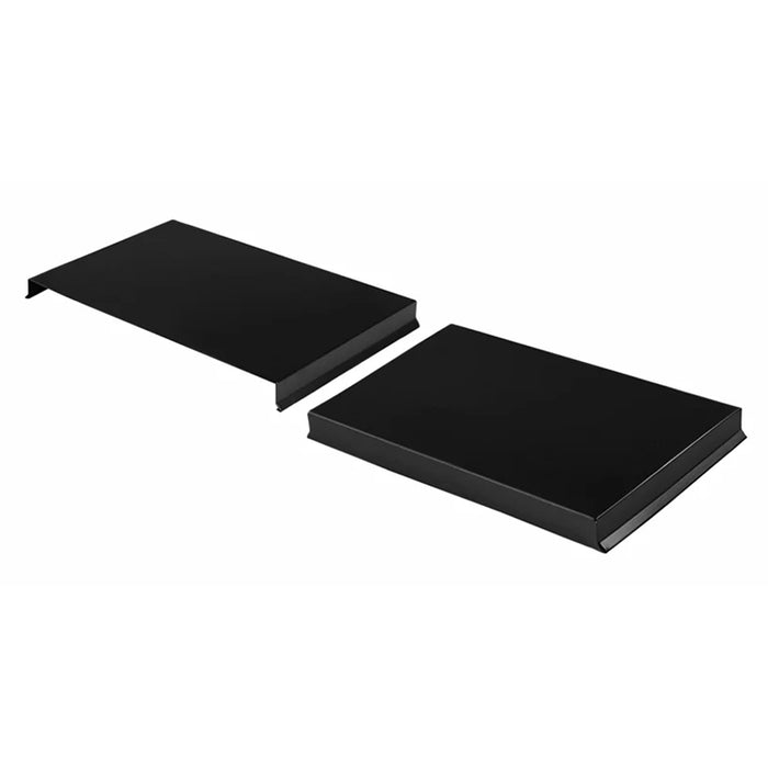 Murkrone / Sternkapsel – Slutmuffe – 0,6 × 230 × 225 mm – Sort aluminium RAL 9005