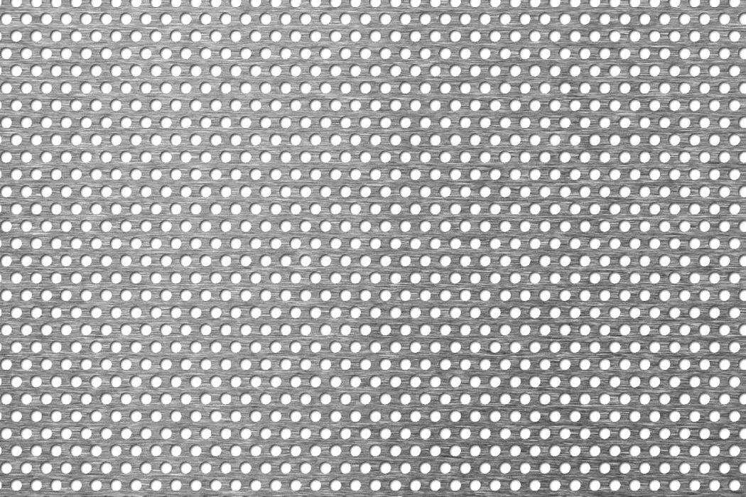 Perforeret plade med runde huller R3 T5, Aluminium, EN AW-1050A 1,50x1250x2500mm