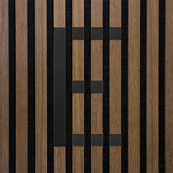 Letter for acoustic panel Black zinc E