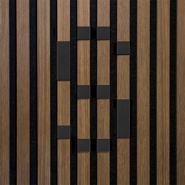 Bogstav til akustikpanel Sort zink S