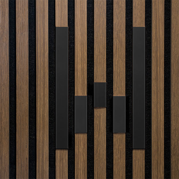 Letter for acoustic panel Black zinc W