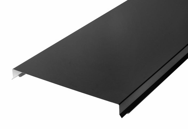 Sternkapsel / Murkrone 340 mm konisk - Sort aluminium - 1 meter