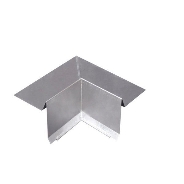 Wind scoop 0.6x100x225 corner inside Glossy alu