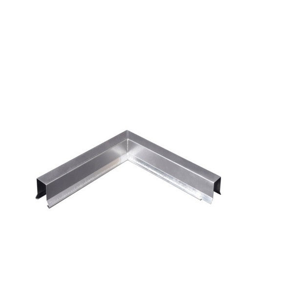 Stern capsule 0.6x22x225 corner outside Glossy alu