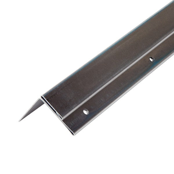 Stop fals 32x32x500 mm (endestykke) - Alu Natur