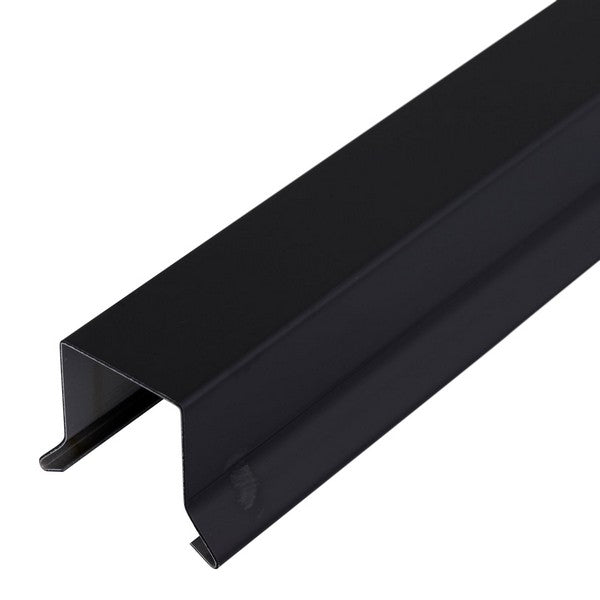 Sternkapsel 46 mm lige SORT alu 20x46x1000 mm