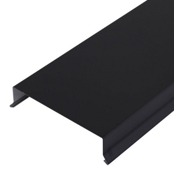 Sternkapsel 110 mm lige SORT alu 20x110x1000 mm