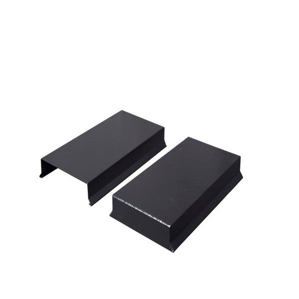 Sternkapsel 0,6x110x225 muffe stor Sort alu