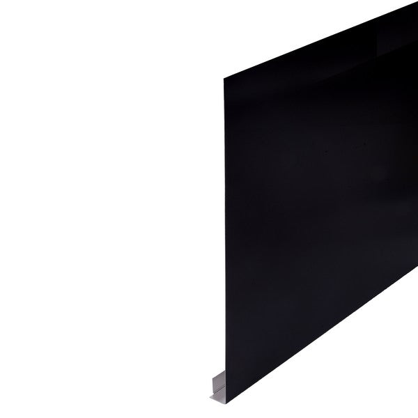 Sternplade 350x500x26 mm - SORT aluminium