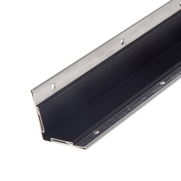 Fals 40x40x500 mm 90 grader (indvendig hjørne) - SORT aluminium