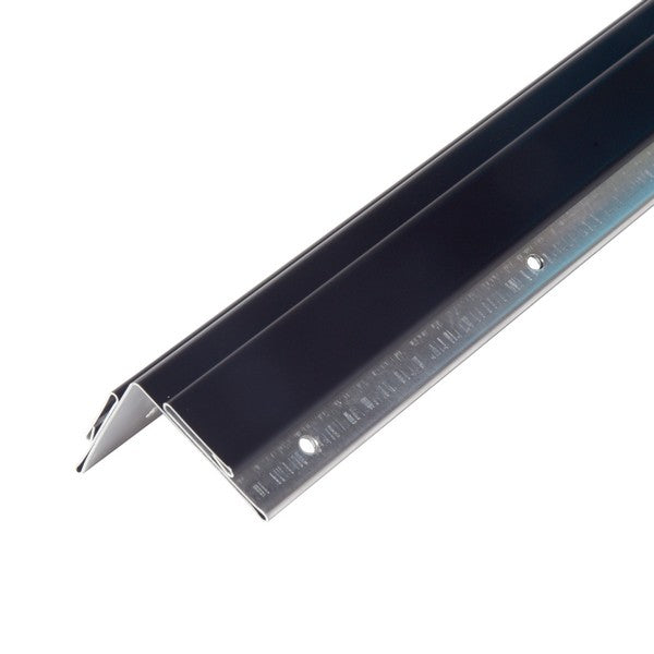 Fals 40x40x500 mm 270 grader (udvendig hjørne) - SORT aluminium