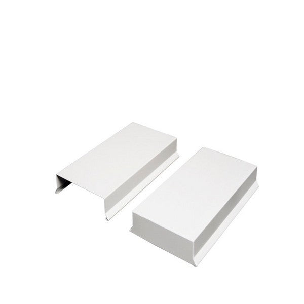 Sternkapsel 0,6x110x225 muffe stor Hvid alu