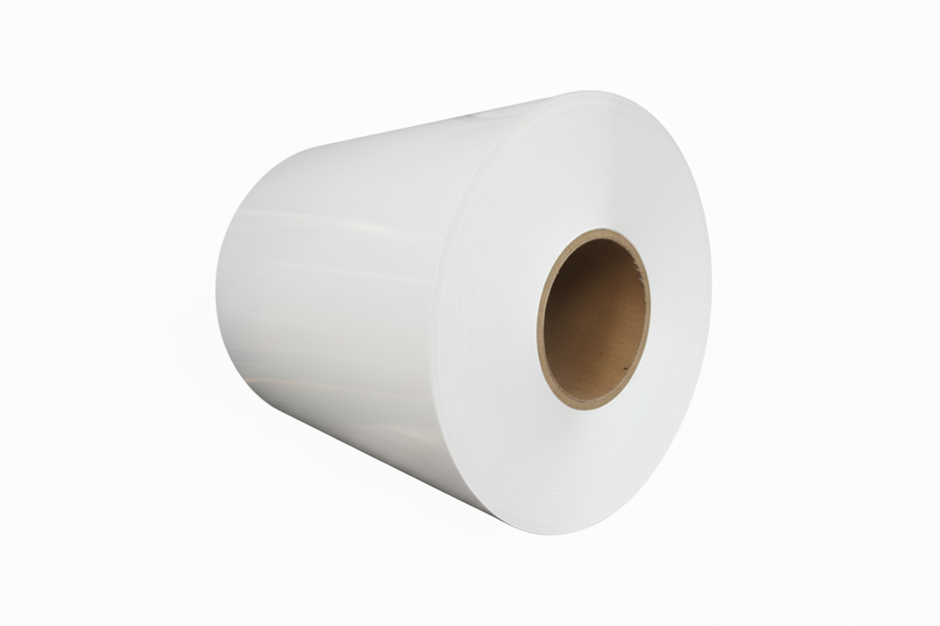 Aluminium coil i hvidlakeret