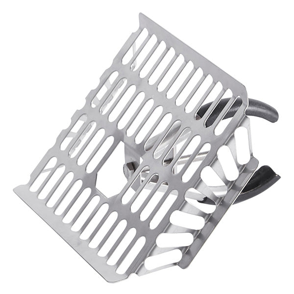 Leaf catch rectangular well for triangular strip stainless steel 304