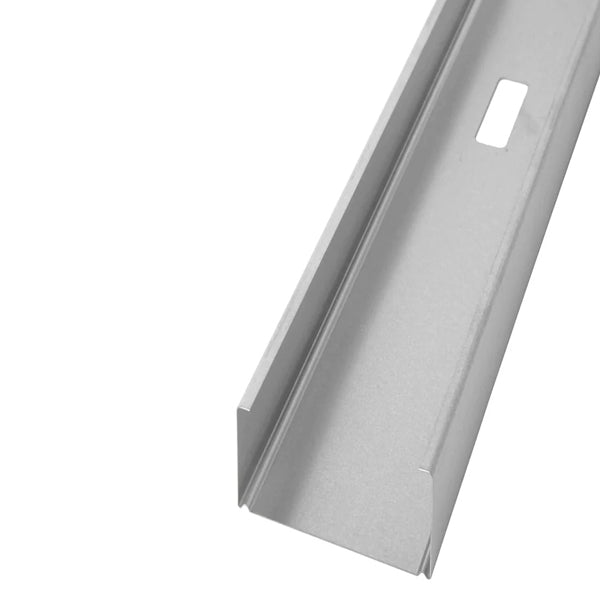 Stållægte til gips m/kabelhul 95 mm - 3 meter