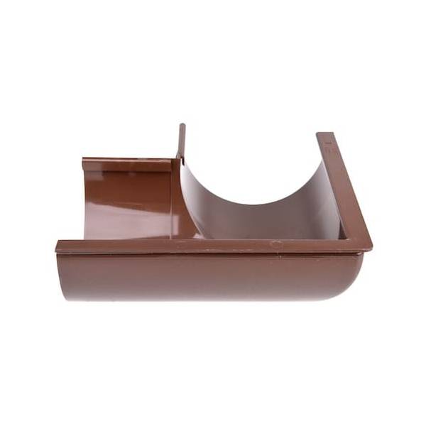 Plastmo plast udv gering brun 90 grader 10/100 mm