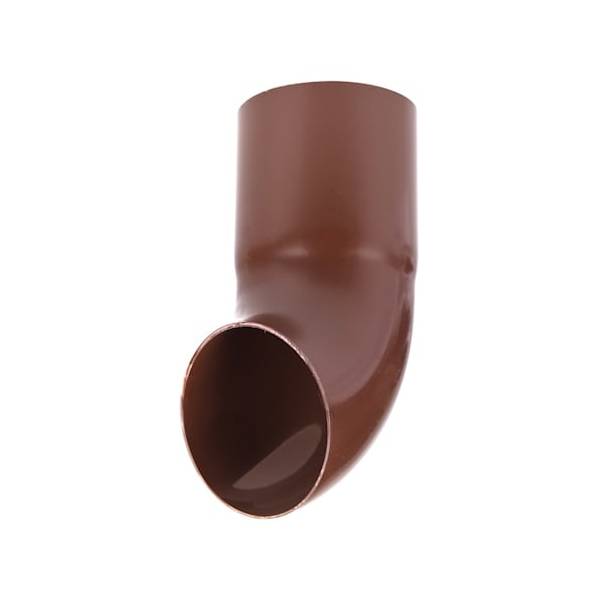 Plastmo plast udkaster brun Ø110 mm