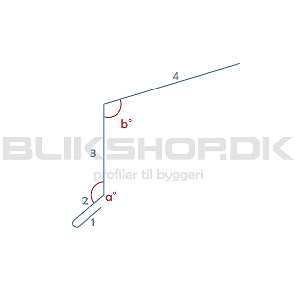 BT10-2-K Tagfod - fodblik drypnæse - specialmål