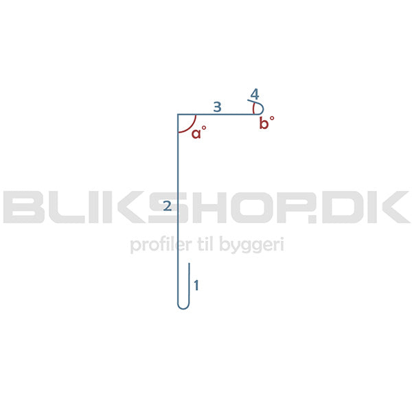 BT13-1-K Løskant plan - specialmål