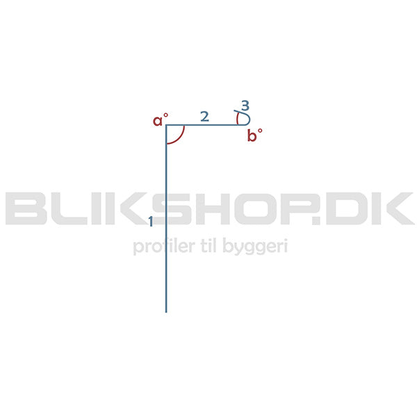 BT13-3-K Løskant skarp - specialmål