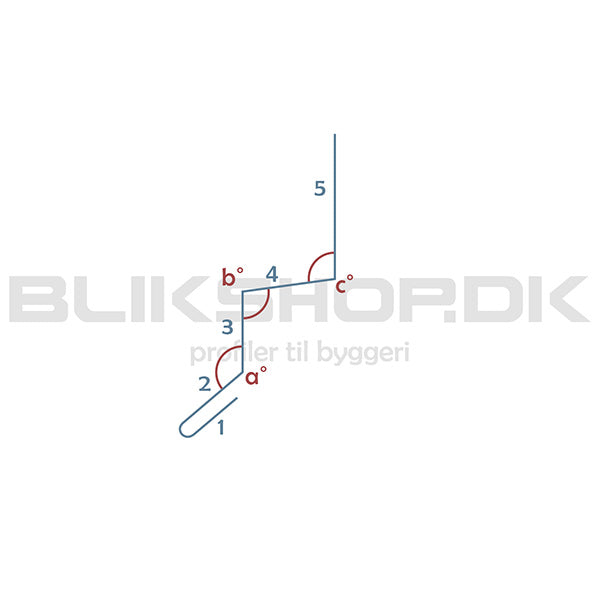 BT15-2-K Drypkant med drypnæse - specialmål