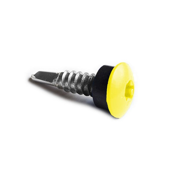 Facadeskrue/overlapskrue corona gule ralfarver RXB t/stål 5,5x25 TX20 EPDMB 250 stk/pakke