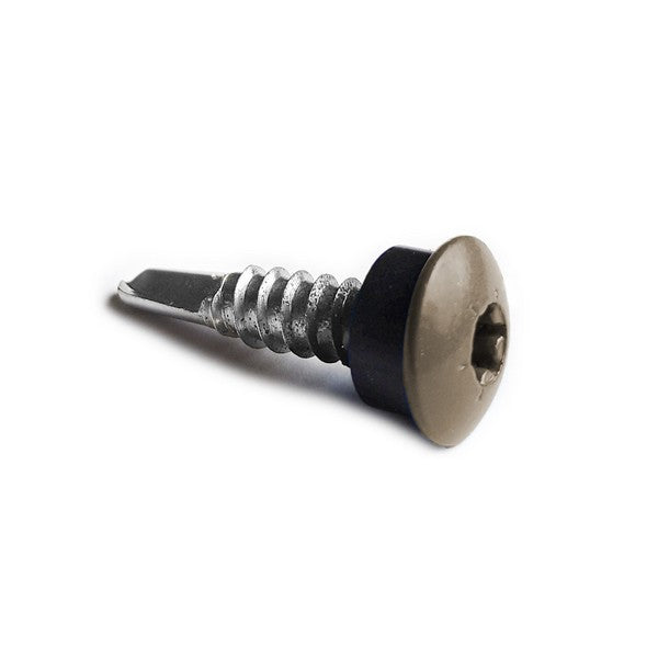 Facadeskrue/overlapskrue corona gule ralfarver RXB t/stål 5,5x25 TX20 EPDMB 250 stk/pakke