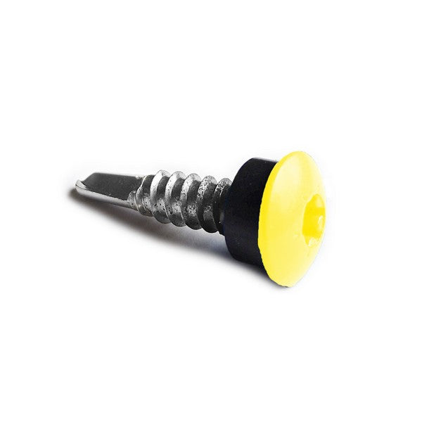 Facadeskrue/overlapskrue corona gule ralfarver RXB t/stål 4,8x35 TX20 EPDMB 250 stk/pakke