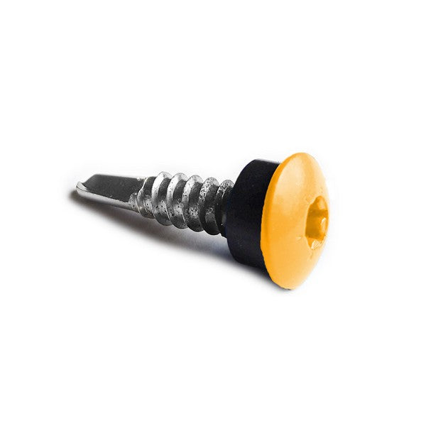 Facadeskrue/overlapskrue corona orange ralfarver RXB t/stål 5,5x25 TX20 EPDMB 250 stk/pakke