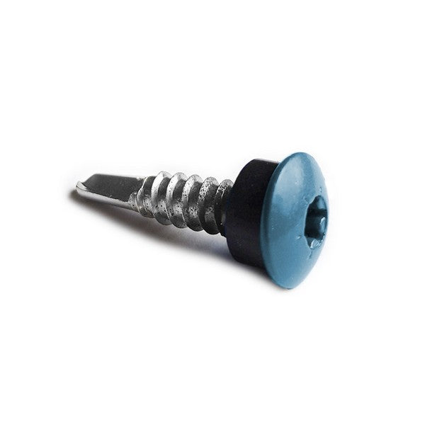 Facadeskrue/overlapskrue corona blå ralfarver RXB t/stål 5,5x25 TX20 EPDMB 250 stk/pakke