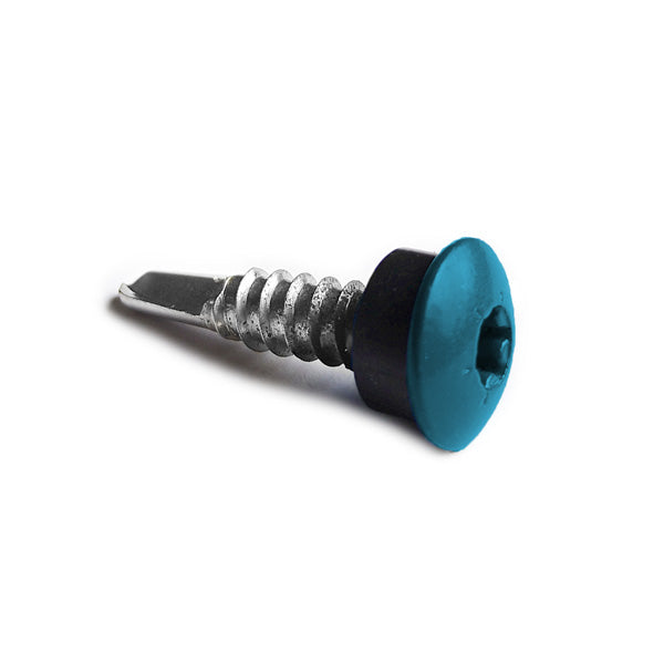 Facadeskrue/overlapskrue corona blå ralfarver RXB t/stål 5,5x25 TX20 EPDMB 250 stk/pakke