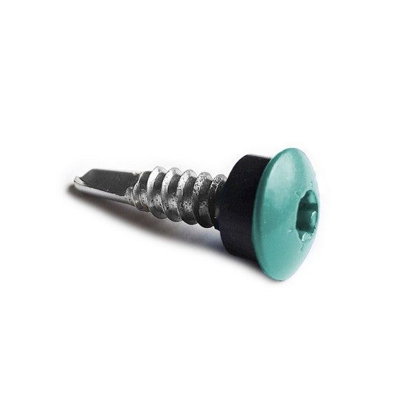 Facadeskrue/overlapskrue corona grønne ralfarver RXB t/stål 5,5x25 TX20 EPDMB 250 stk/pakke