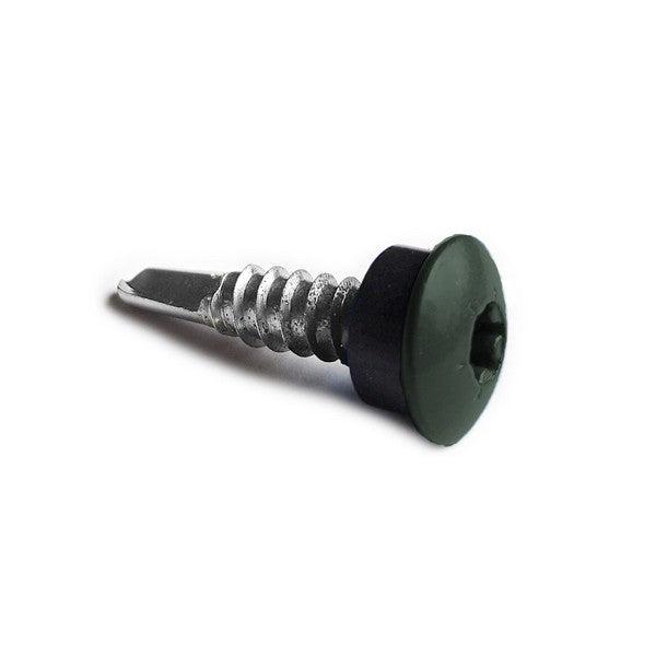 Facadeskrue/overlapskrue corona grå ralfarver RXB t/stål 4,8x35 TX20 EPDMB 250 stk/pakke