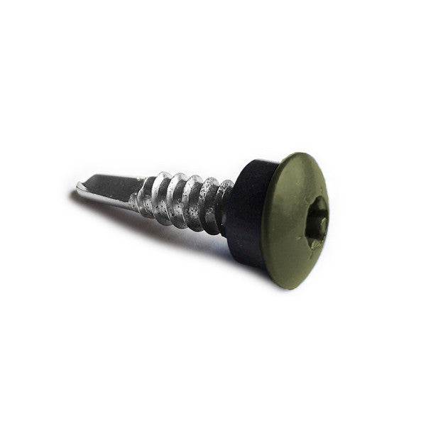 Facadeskrue/overlapskrue corona grå ralfarver RXB t/stål 5,5x25 TX20 EPDMB 250 stk/pakke