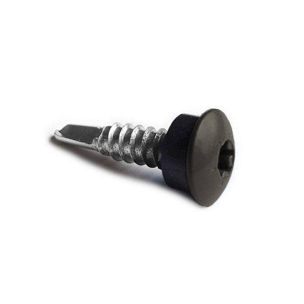 Facadeskrue/overlapskrue corona grå ralfarver RXB t/stål 5,5x25 TX20 EPDMB 250 stk/pakke