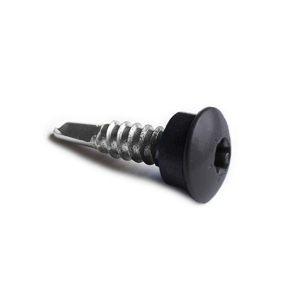 Facadeskrue/overlapskrue corona grå ralfarver RXB t/stål 4,8x35 TX20 EPDMB 250 stk/pakke