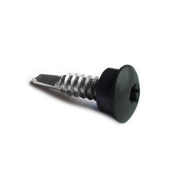 Facadeskrue/overlapskrue corona grå ralfarver RXB t/stål 4,8x35 TX20 EPDMB 250 stk/pakke