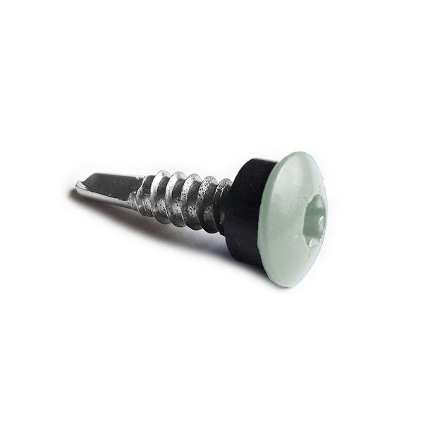 Facadeskrue/overlapskrue corona grå ralfarver RXB t/stål 4,8x35 TX20 EPDMB 250 stk/pakke