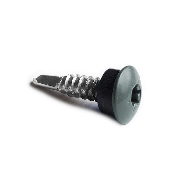 Facadeskrue/overlapskrue corona grå ralfarver RXB t/stål 5,5x25 TX20 EPDMB 250 stk/pakke