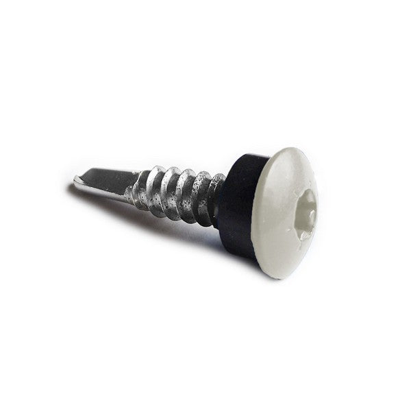 Facadeskrue/overlapskrue corona grå ralfarver RXB t/stål 5,5x25 TX20 EPDMB 250 stk/pakke