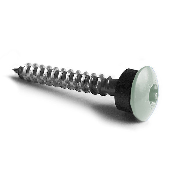 Facadeskrue/overlapskrue corona grå ralfarver RXB t/træ 4,8x35 TX20 EPDMB 250 stk/pakke