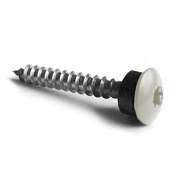 Facadeskrue/overlapskrue corona grå ralfarver RXB t/træ 4,8x35 TX20 EPDMB 250 stk/pakke