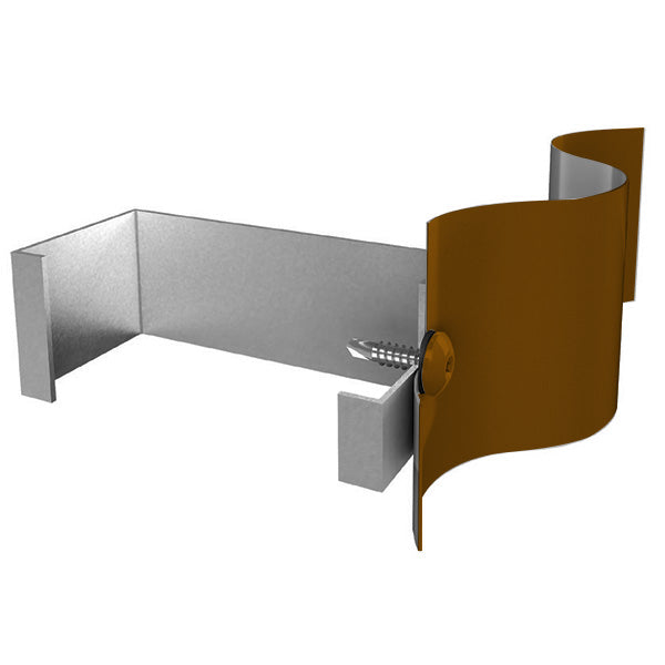 Facadeskrue/overlapskrue corona brune ralfarver RXB t/stål 5,5x25 TX20 EPDMB 250 stk/pakke