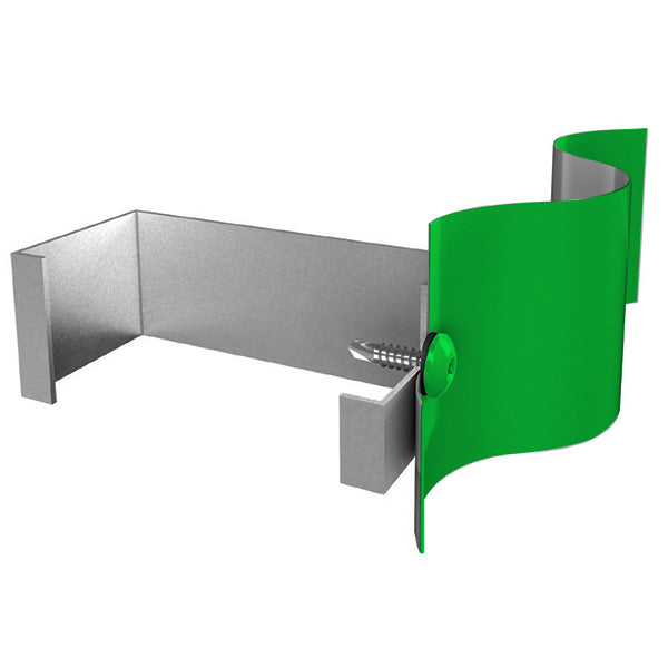 Facadeskrue/overlapskrue corona grønne ralfarver RXB t/stål 4,8x35 TX20 EPDMB 250 stk/pakke