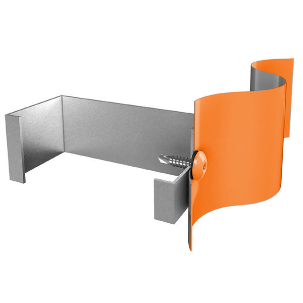 Facadeskrue/overlapskrue corona orange ralfarver RXB t/stål 4,8x35 TX20 EPDMB 250 stk/pakke