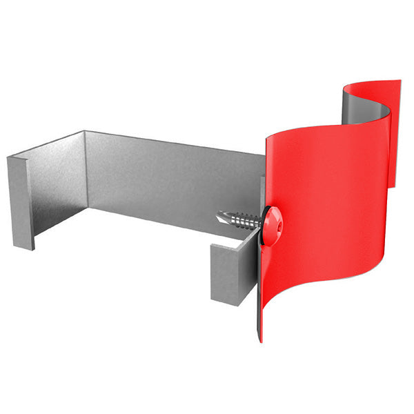 Facadeskrue/overlapskrue corona røde ralfarver RXB t/stål 5,5x25 TX20 EPDMB 250 stk/pakke